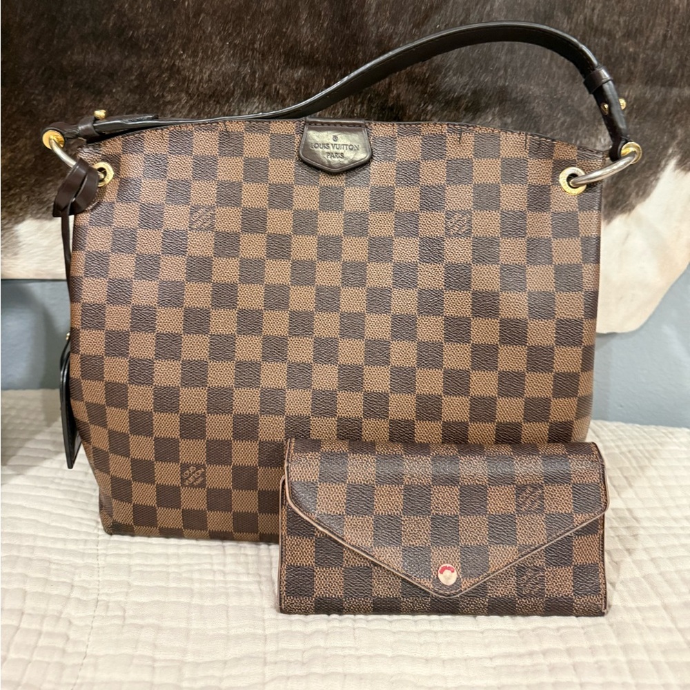 Louis Vuitton Damier Ebene Shoulder Bag
